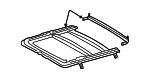 6320348090 - Body: Sunroof Frame for Toyota: Highlander Image