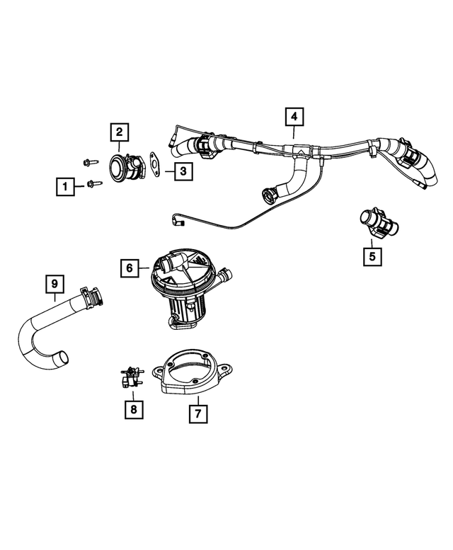 5192134AA - Emission Controls: Air Pump for Mopar Image