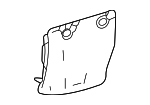 537370R010 - Body: Seal for Toyota: Crown, Crown Signia, Grand Highlander, Highlander, RAV4, RAV4 Prime, Sienna, Venza Image
