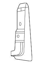 68451052AA - Body: Deflector for Dodge: Charger Image