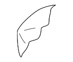 881504Z030 - : Seat Cushion Pad for Hyundai: Santa Fe Sport Image