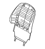 883904Z010NBC - Body: Seat Back Panel for Hyundai Image