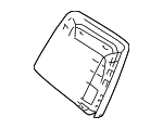 7170530680C1 - : Seat Back Panel for Lexus: GS300, GS400, GS430 Image