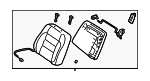 7104030530A1 - Body: Seat Back Assembly for Lexus: GS300, GS400, GS430 Image
