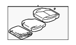 714103K370B0 - Body: Cushion Assembly for Lexus: GS300, GS400, GS430 Image