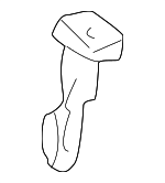 7193012070A5 - Body: Headrest Guide for Lexus: GS300, GS400, GS430 Image