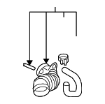 281401G200 - Engine: Intake Duct for Kia: Rio, Rio5 Image