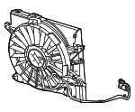 C2P16825 - Belts &amp; Cooling: Engine Cooling Fan Assembly for Jaguar Image
