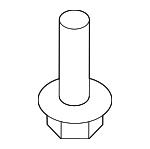 9008016081 - Body: Armrest Screw for Toyota: Sequoia, Solara, Tundra Image