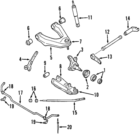 Suspension Components for 2003 Nissan Frontier #3