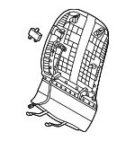 88390P2AA0GYT - Body: Seat Back Panel for Kia Image