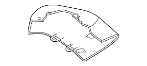 958731086019B9 - Body: Door Mirror Cap for Porsche Image