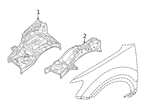 Inner Components for 2009 Kia Borrego #0
