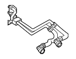 LR121386 - Cooling System: Hose &amp; Tube Assembly for Land-Rover Image