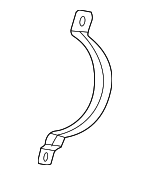 11518740103 - Cooling System: Auxiliary Pump Strap for BMW: 540i, 540i xDrive, M340i, M340i xDrive, M440i, M440i xDrive, X3, X4 Image