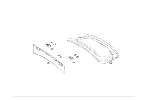 Folding Top Case for 2018 Mercedes-Benz AMG&reg; GT C #0