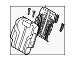 89400T6080DUF - : Seat Back Assembly for Genesis: GV80 Image