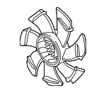 38611R40A02 - Cooling System: Fan Blade for Acura Image
