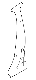 G65146CAMA - Body: Center Pillar Reinforced for Nissan: Altima Image