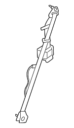 6R3Z63611B08AB - Electrical: Retractor Assembly for Ford: Mustang Image