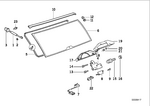51718120506 - : Rear Spoiler F Stoplamp for BMW Image