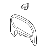 682411FC0A - Body: Cluster Bezel for Nissan: Cube Image