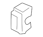 68492AX000 - Body: Knee Bolster Hole Cover for Nissan: 350Z, Altima, Armada, Cube, LEAF, Maxima, Murano, Pathfinder, Pathfinder Armada, Quest, Rogue, Rogue Select, TITAN, Z Image