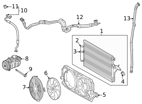 A/C Accumulator/Receiver Drier for 2020 Mercedes-Benz Sprinter 2500 #0