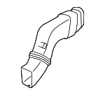 13718513454 - Engine: Inner Duct for BMW: 535d, 535d xDrive, 740Ld xDrive, ActiveHybrid 5 Image