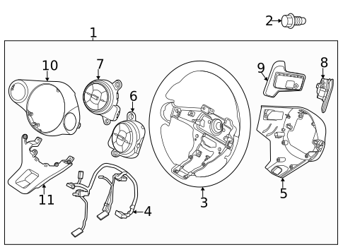 Steering Wheel & Trim for 2025 Kia Soul #0