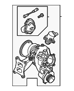 6Q145722 - Engine: Turbocharger for Volkswagen Image