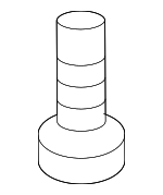 986045 - : 2008-2016 Volvo License Lamp Screw for Volvo: V70, XC70 Image