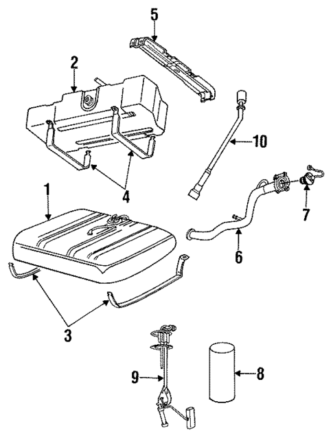 Senders for 1992 Chrysler Town & Country #0