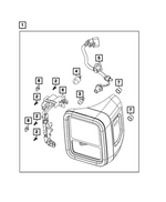 68518256AA - Electrical: Tapping Screw for Mopar Image