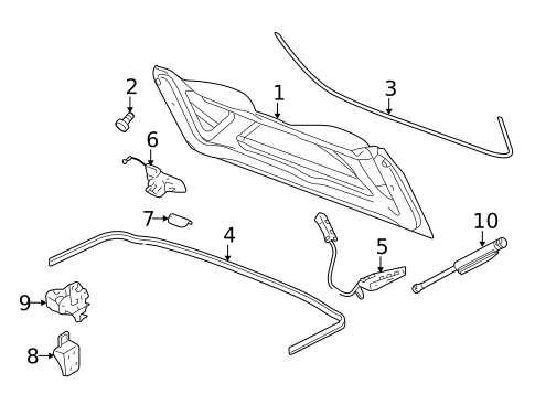 Storage Compartment for 2013 Chevrolet Corvette #0