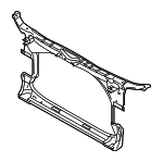 4G0805594C - : Radiator Support for Audi: A6, A6 Quattro, A7 Quattro Image