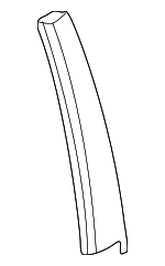 72430S84A00 - Body: Pillar Molding for Honda: Accord Image