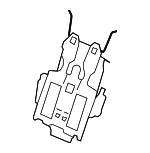5N0881880G - Body: Seat Lumbar Support Cushion for Audi Image