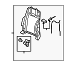 8T0881515G - Body: Seat Back Frame for Audi: A5, A5 Quattro, RS5, S5 Image