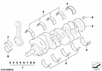 11217841610 - Engine: Bearing Shell Green for BMW Image