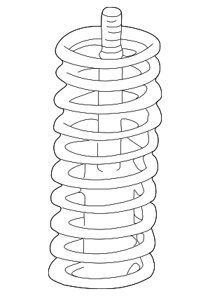 5535039600DS - : Coil Spring for Hyundai Image