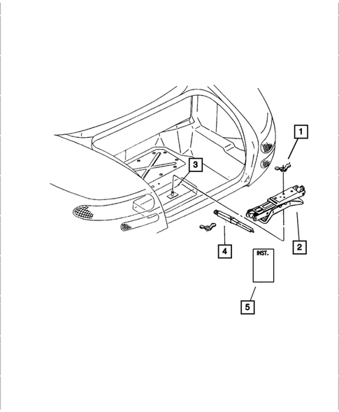 Jack Stowage for 2002 Dodge Viper #0