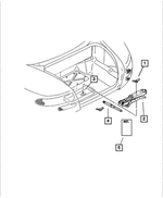 6032619 - Wheels, Covers and Jacks: Jack And Tire Hold Down Wingnut for Mopar Image
