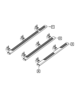 68156424AC - : Tubular Side Step Kit, Right for Mopar Image