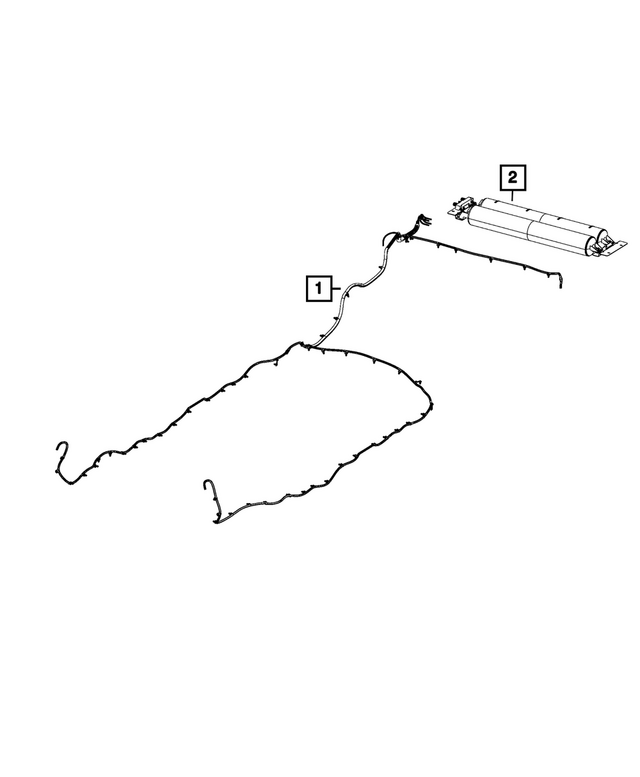 « 4877129AC – Front Suspension : Suspension Pneumatique Reservoir pour Mopar Image »