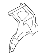 716010W500 - Body: Inner Quarter Panel for Hyundai Image