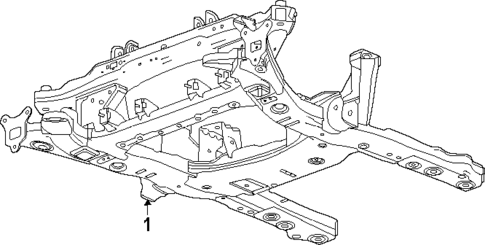 Suspension Mounting for 2025 Chevrolet Equinox EV #2