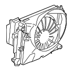 5143209AC - Cooling System: Shroud for Jeep: Commander, Grand Cherokee Image