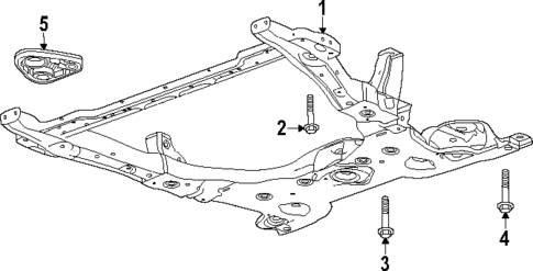 Suspension Mounting for 2025 Buick Encore GX #0
