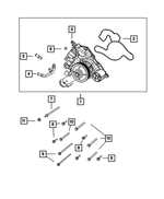 6036307AA - Cooling: Pipe Plug for Mopar Image